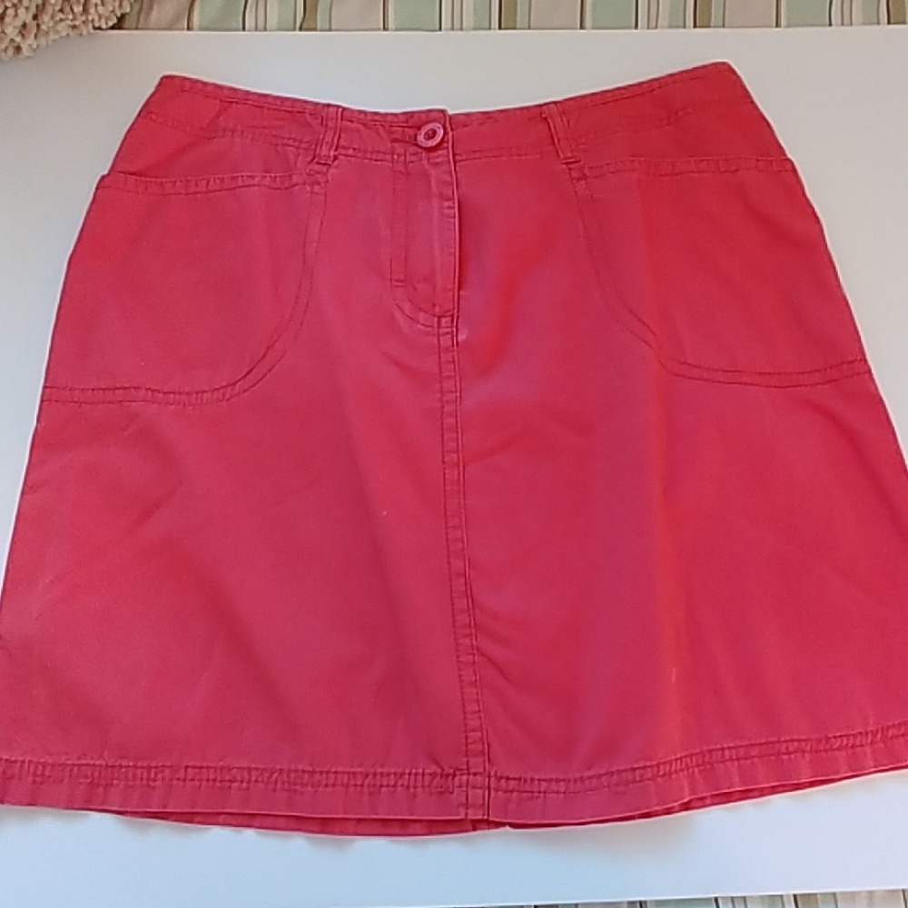 Faded Glory Burnt Orange Skirt Size 12